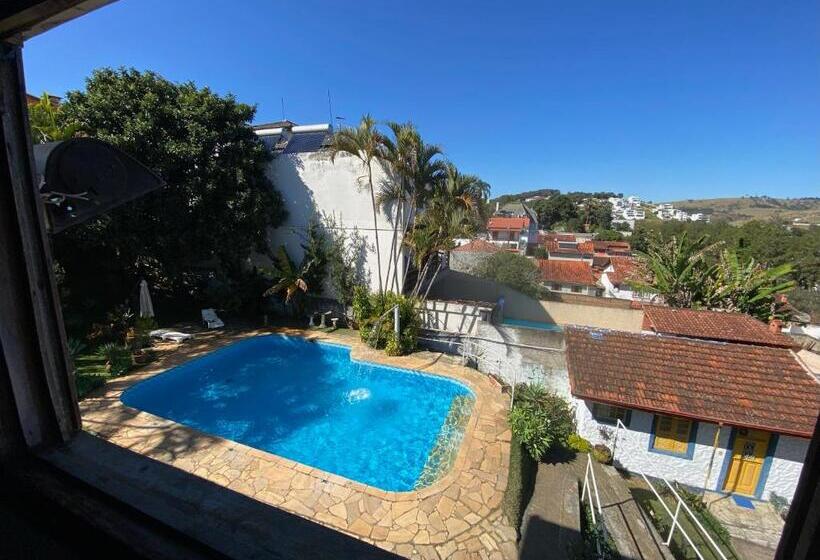 חדר משפחתי נוף לגינה, Casarão De Minas