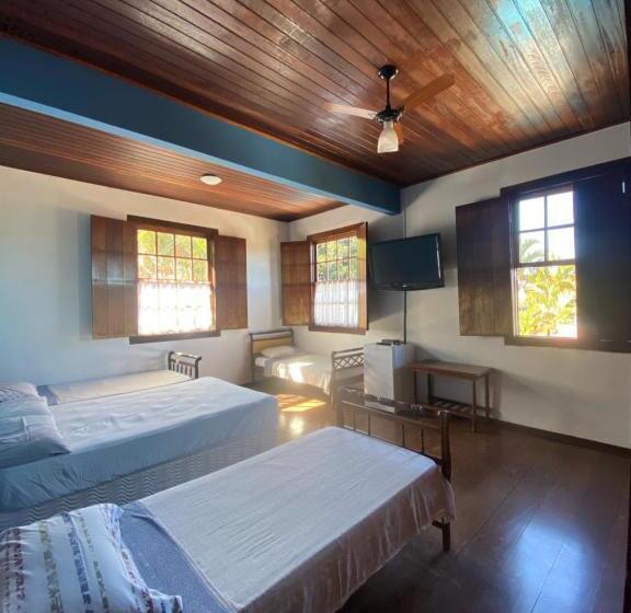 חדר משפחתי נוף לגינה, Casarão De Minas