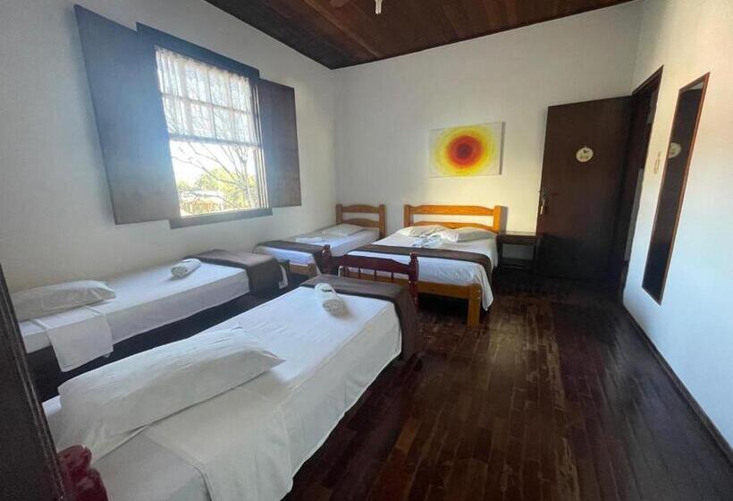 חדר משפחתי נוף לגינה, Casarão De Minas