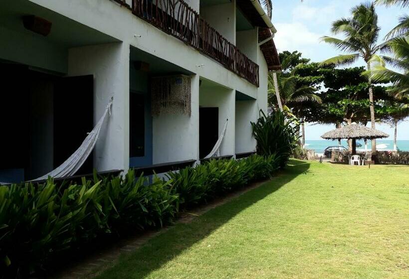 标准间侧面带海景, Pousada Dos Coqueiros