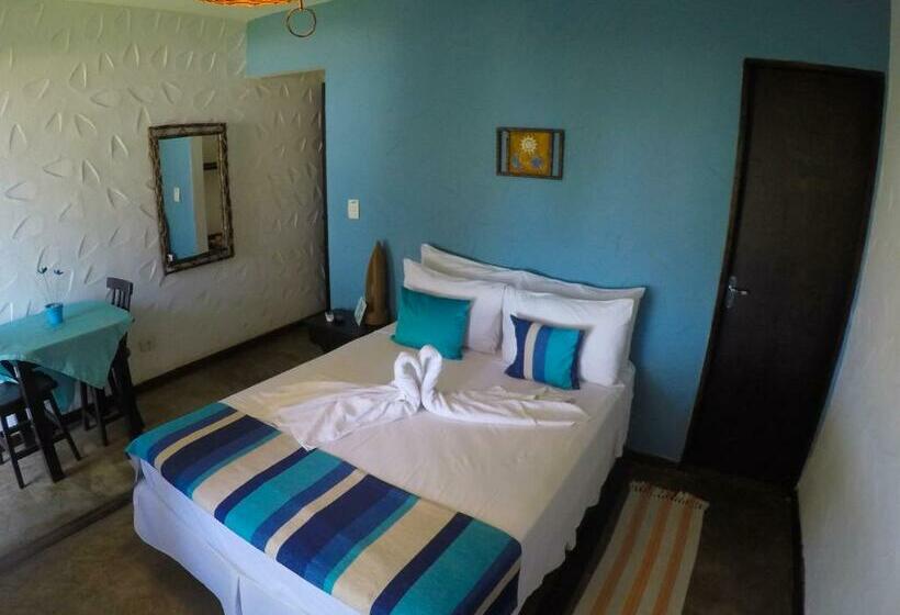 带海景的标准房, Pousada Dos Coqueiros