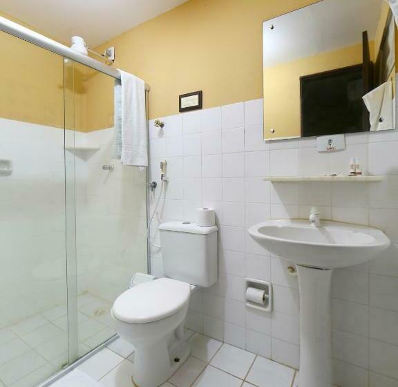 标准间侧面带海景, Pousada Dos Coqueiros