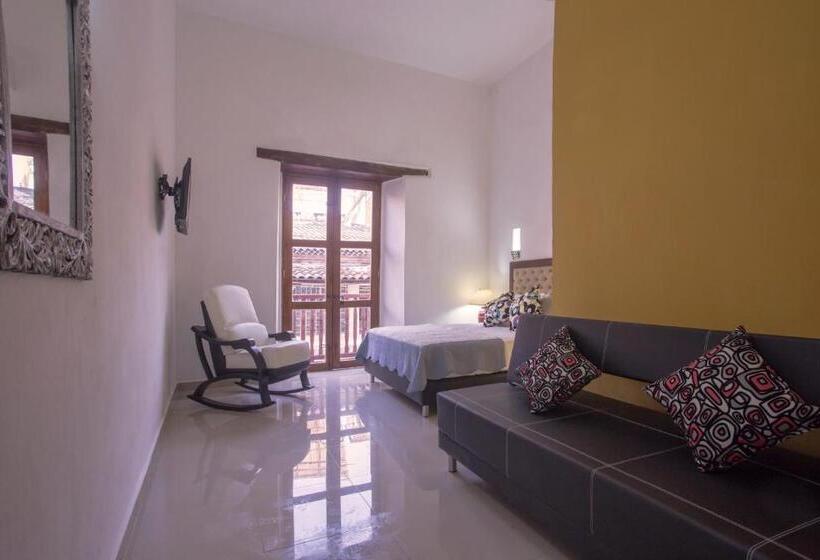 带阳台的高级房间, Casa Tere