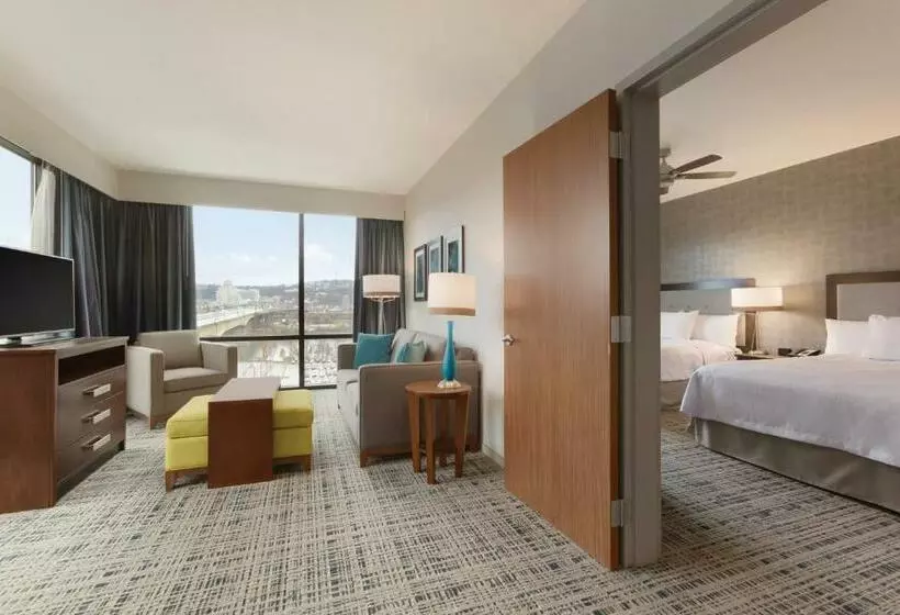 ２ベッドスイートルーム, Homewood Suites By Hilton Pittsburgh Downtown