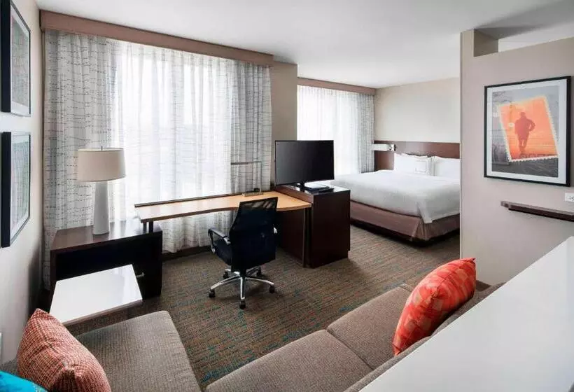 キングサイドベッドのスタンダードワンルーム, Residence Inn By Marriott Boston Watertown
