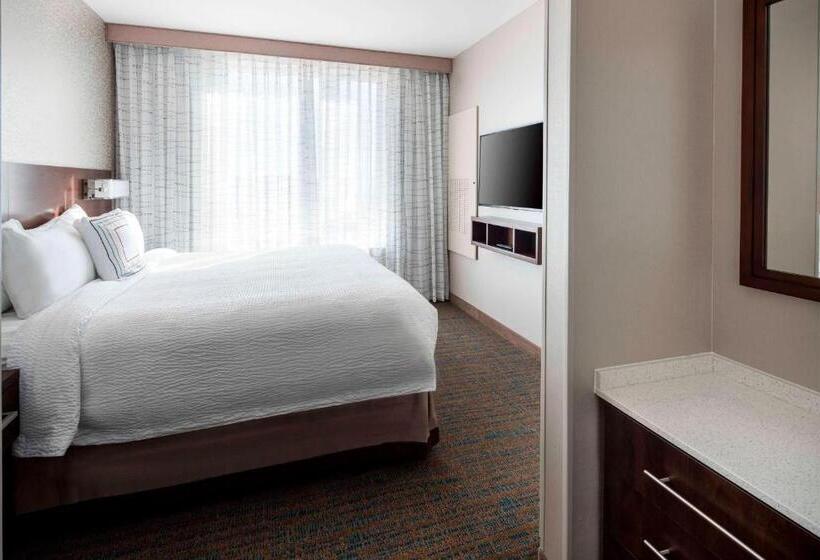 キングサイズベッドのスイートルーム, Residence Inn By Marriott Boston Watertown