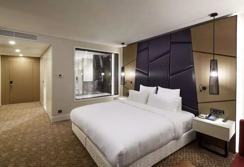 シティビューのデラックスルーム, Pullman Istanbul Hotel & Convention Center