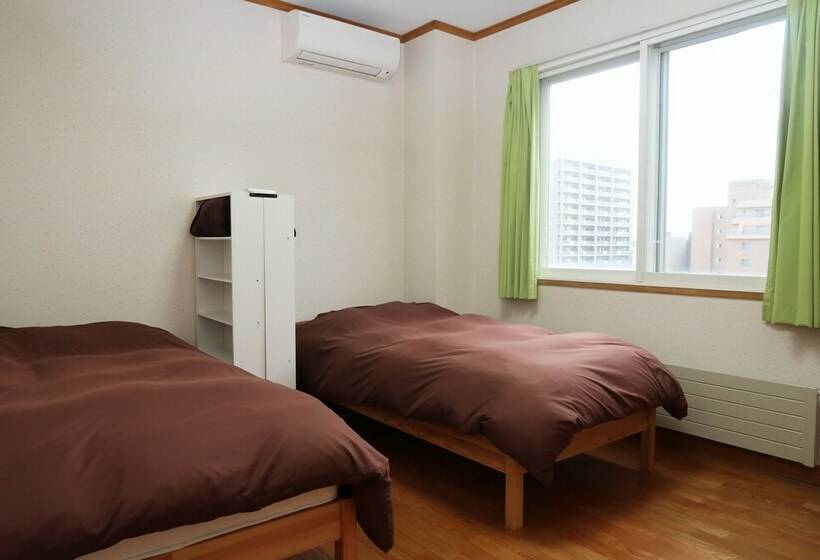 带共用浴室的标准房间, Otaru Ekimae Guest House Ito   Hostel