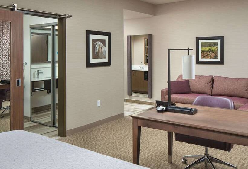 סטודיו סטנדרט מיטה זוגית, Hampton Inn & Suites Murrieta Temecula