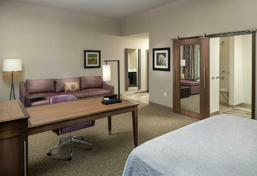 חדר סטנדרט, מיטת קינג, מותאם לאדם עם מוגבלויות, Hampton Inn & Suites Murrieta Temecula