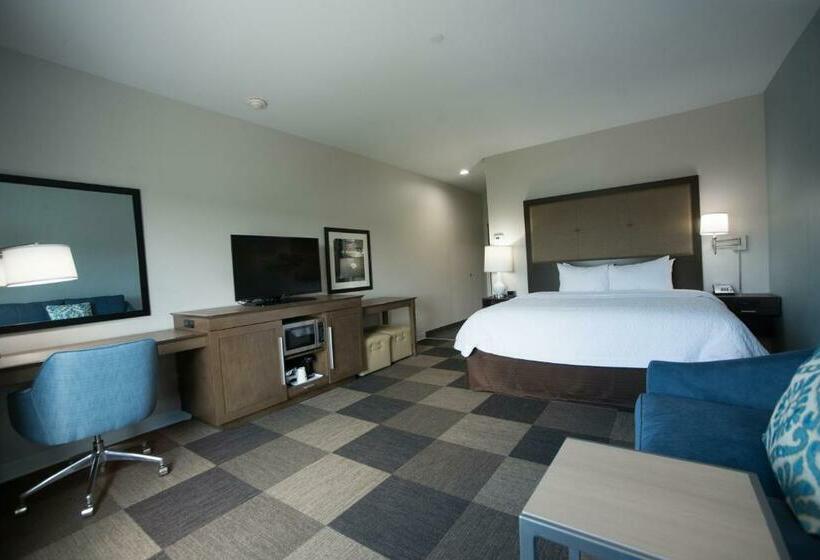 غرفة قياسية سرير كينج لذوى الإحتياجات الخاصة, Hampton Inn & Suites Stillwater West