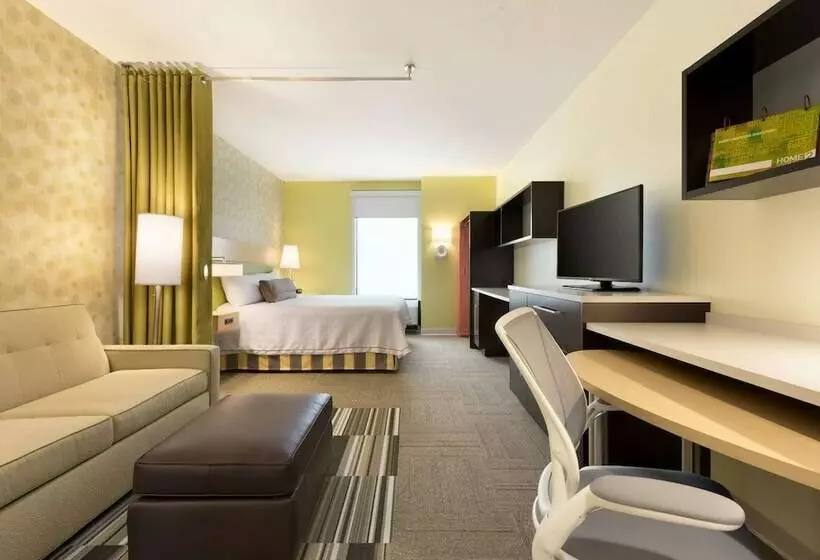 ダブルベッドのスタンダードスタジオ, Home2 Suites By Hilton La Crosse
