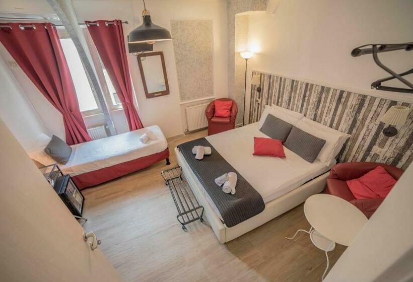 三人经典房间, Galleria Frascati Rooms And Apartment