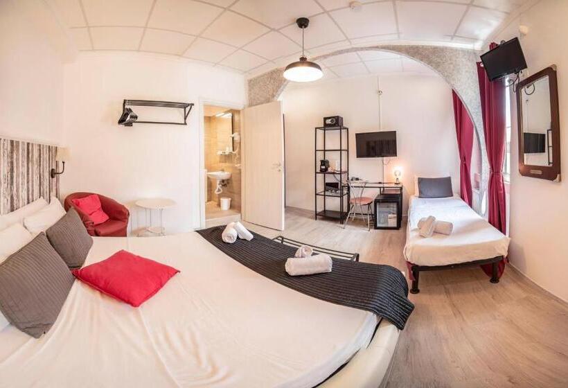 三人经典房间, Galleria Frascati Rooms And Apartment