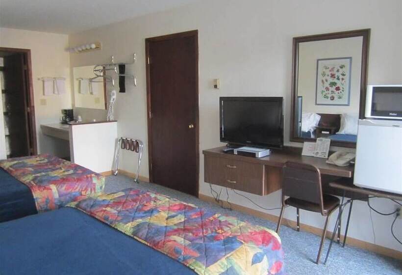 Номер Стандарт 2 Двуспальные Кровати, Big Horn Motel