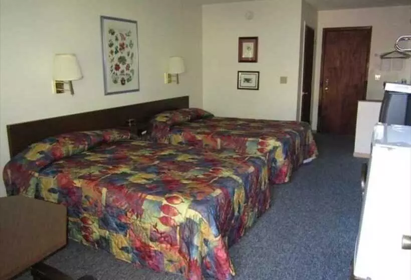 ２ダブルベッドのスタンダードルーム, Big Horn Motel