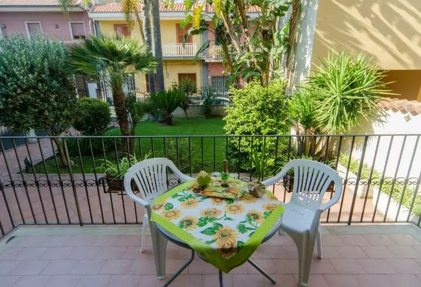 庭の見える1ベッドルームアパートメント, Casa Vacanza Acquamarina