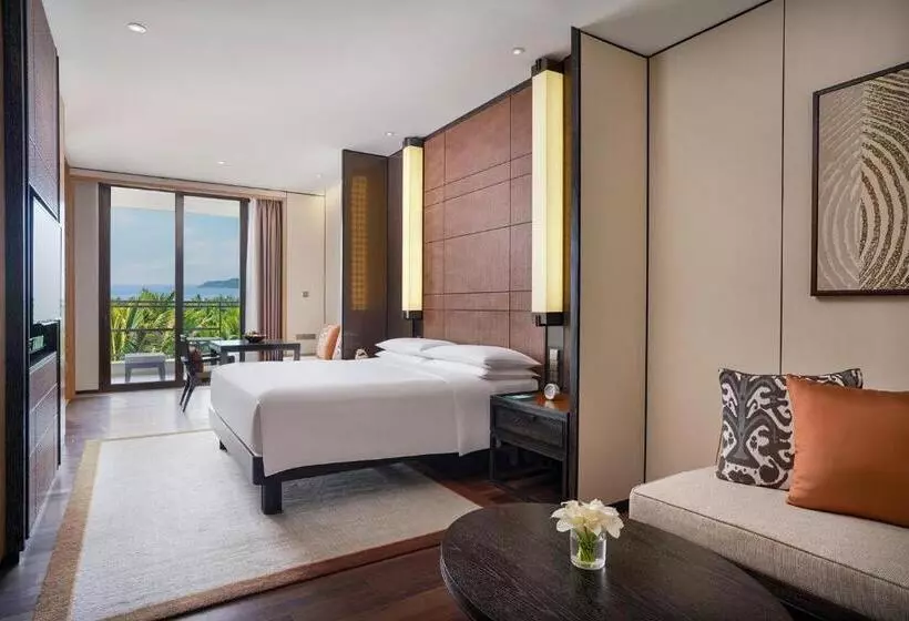 キングサイズベッドのスタンダードルーム, Grand Hyatt Sanya Haitang Bay Resort And Spa