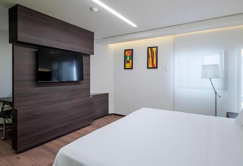 身障者適用キングサイズベッドルーム, Holiday Inn Express Mexico Aeropuerto, An Ihg