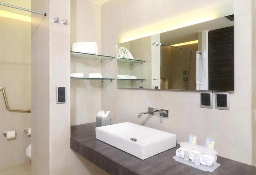 身障者適用キングサイズベッドルーム, Holiday Inn Express Mexico Aeropuerto, An Ihg