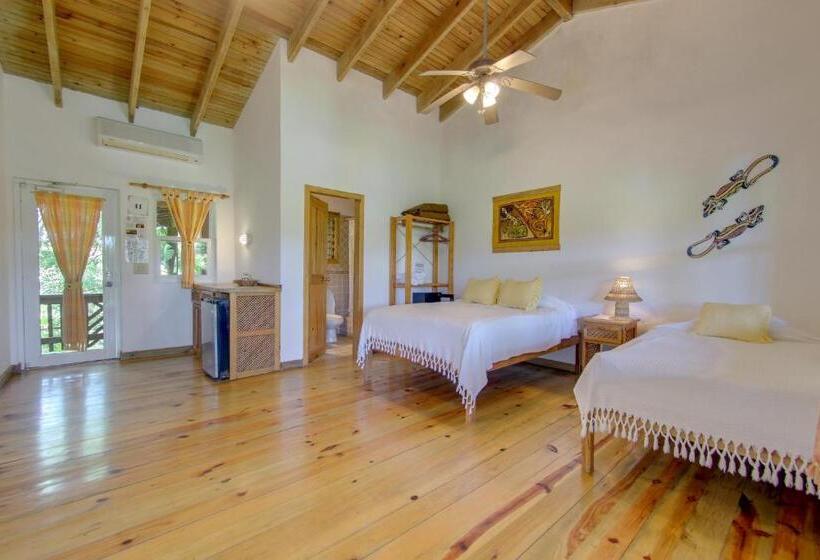 اتاق لوکس با چشم‌انداز دریا, Posada Las Orquideas