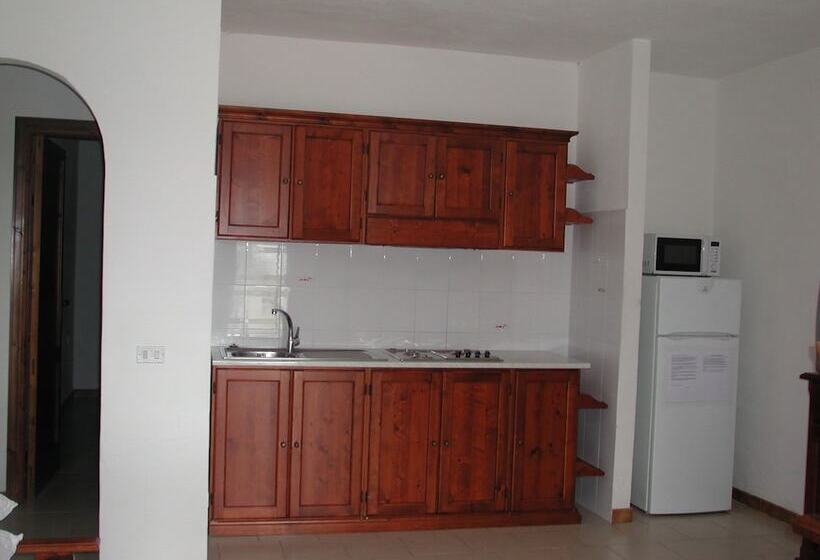 آپارتمان 1 خوابه با چشم‌انداز باغ, Residence Spiaggia Bianca