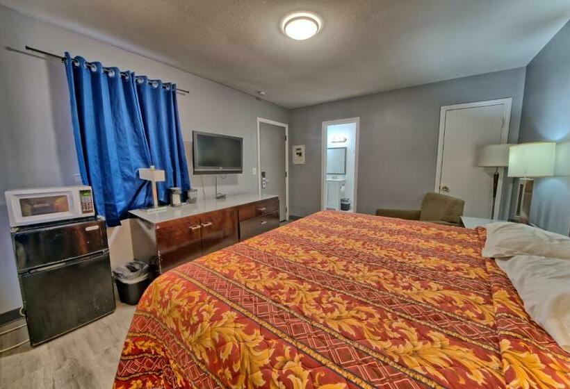 חדר סטנדרט עם מיטת קינג, Aqua View Motel