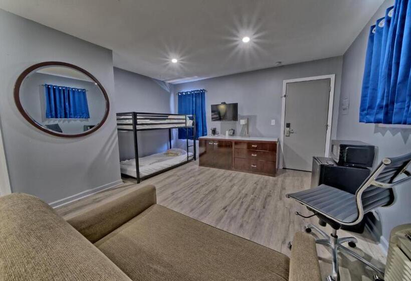 חדר משפחתי דלוקס, Aqua View Motel