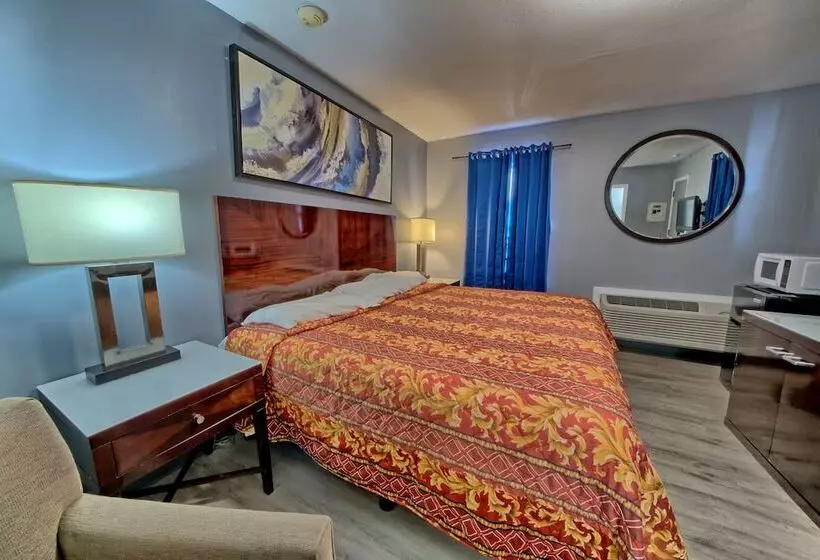 آپارتمان 1 خوابه با چشم‌انداز استخر, Aqua View Motel