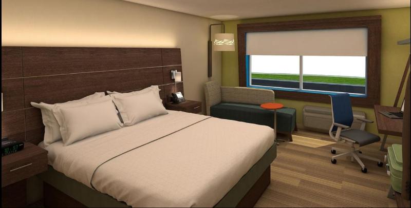 Номер Стандарт, Holiday Inn Express & Suites Tulsa West   Sand Springs, An Ihg