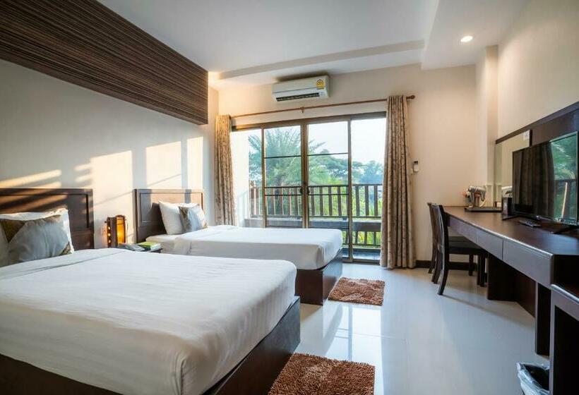 غرفة ديلوكس, Kong Garden View Resort Chiang Rai