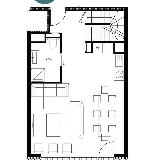 آپارتمان سوپریور 1 خوابه, Lodge Des Glaciers