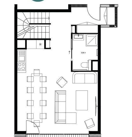 آپارتمان سوپریور 1 خوابه, Lodge Des Glaciers