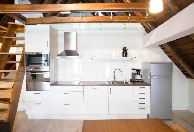 اتاق استاندارد, Bjørvika Apartments Sølvbergsgata 17