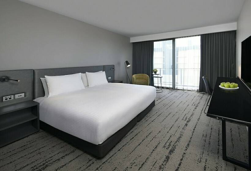 غرفة بريميوم مزودة بشُرفة, Courtyard By Marriott Brisbane South Bank