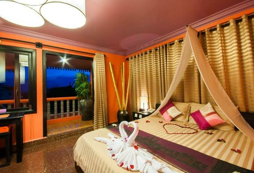 غرفة ديلوكس مزودة بشرفة, Golden Butterfly Villa