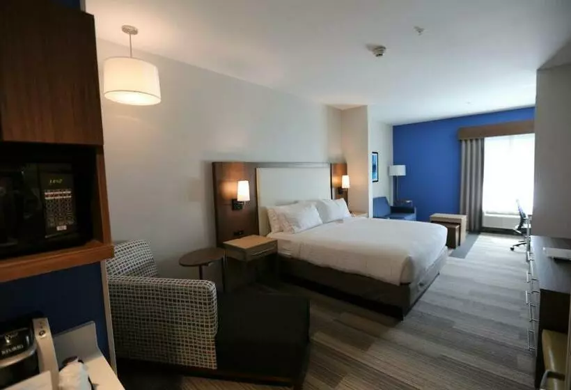 キングサイズベッドのスイートルーム, Holiday Inn Express & Suites Houston Nw   Hwy 290 Cypress, An Ihg