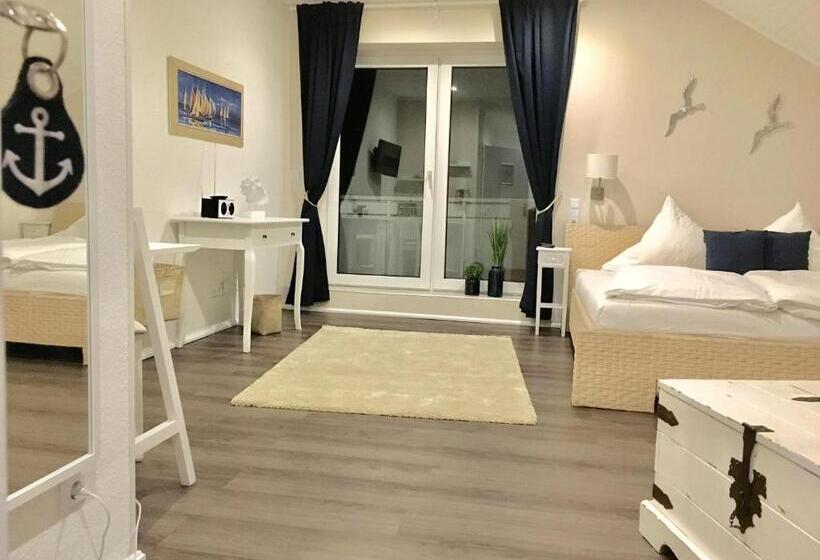 חדר דלוקס נוף לים, Restaurant Ostsee Anker