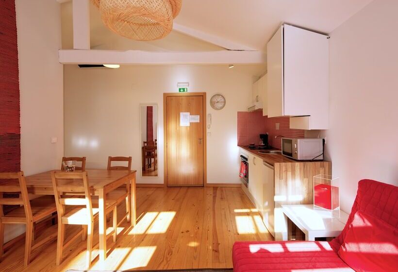 آپارتمان 1 خوابه, Aparthotel Oporto Entreparedes