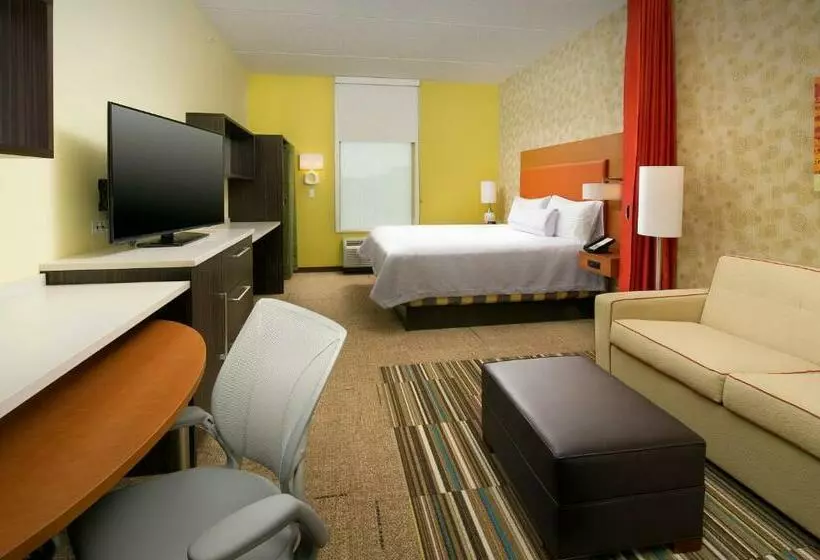 キングサイズベッドのデラックススイート, Home2 Suites By Hilton Arundel Mills/bwi Airport