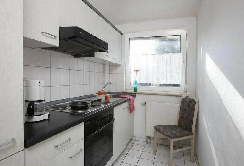 דירת חדר נוף לגינה, Parkblick Aparthotel Und Ferienwohnungen