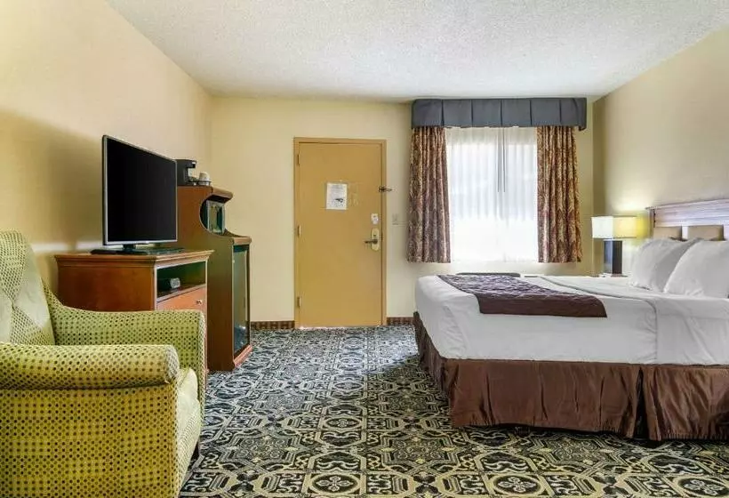 キングサイズベッドのスタンダードルーム, Quality Inn Idaho Falls