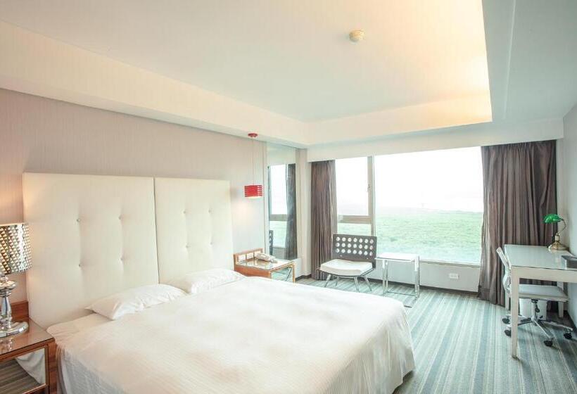 اتاق لوکس با چشم‌انداز دریا, 觀海樓海景大飯店 Hotel Cloud Riverside