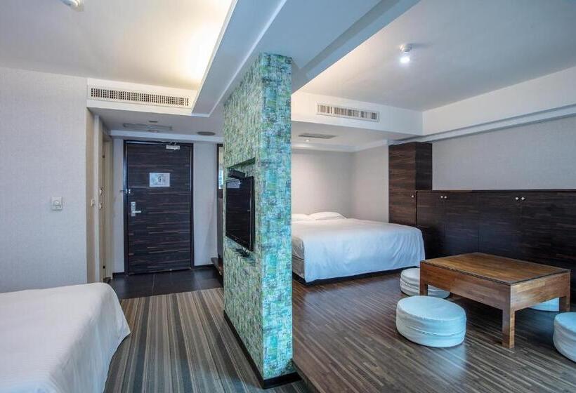 اتاق لوکس خانوادگی, 觀海樓海景大飯店 Hotel Cloud Riverside