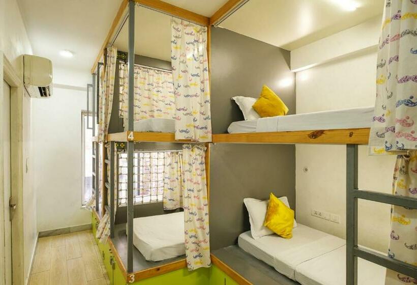 Кровать в Общей Комнате, Moustache Hostel Jaipur