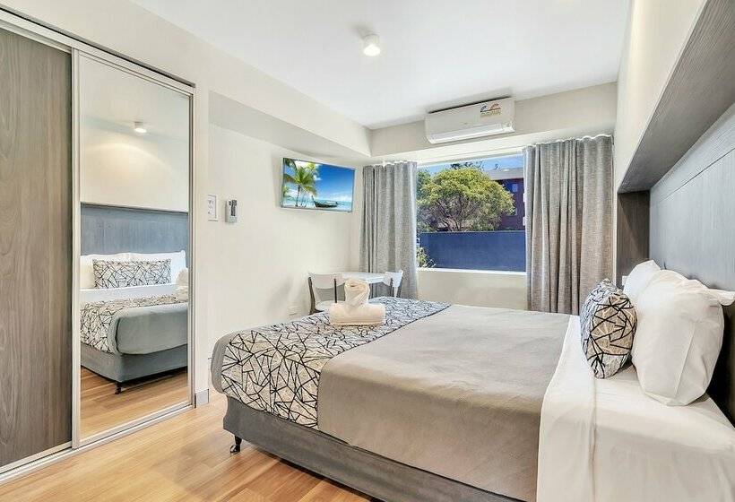 غرفة ديلوكس سرير كينج, Surf Beach Motel Port