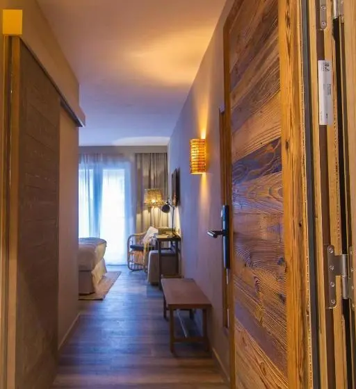 Standard-huone Vuoristonäkymä, Hôtel De La Roche