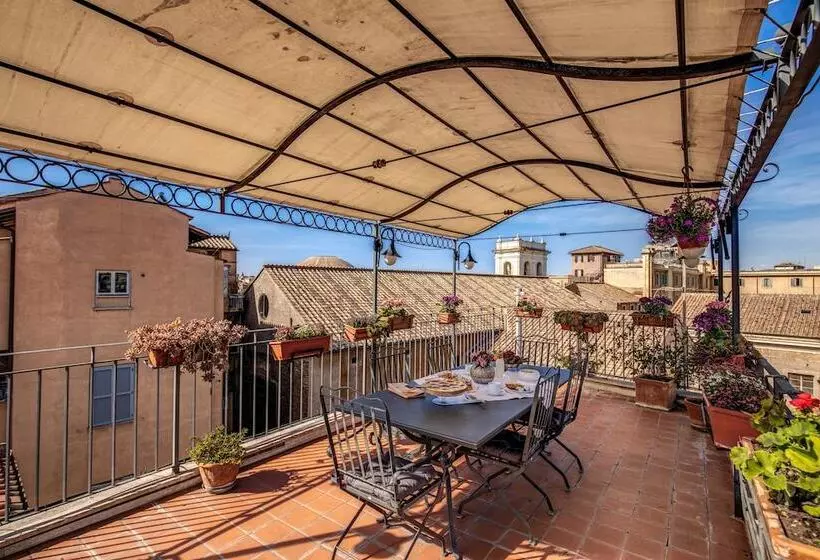 اتاق استاندارد با تخت دوبل و چشم‌انداز, Pantheonview  Luxury Suites