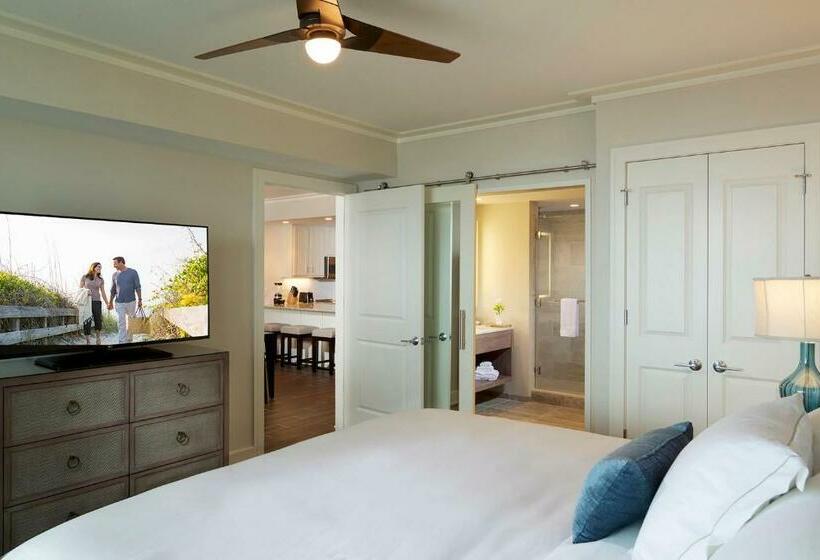 高级两卧套房, Hilton Grand Vacations Club Ocean Oak Resort Hilton Head