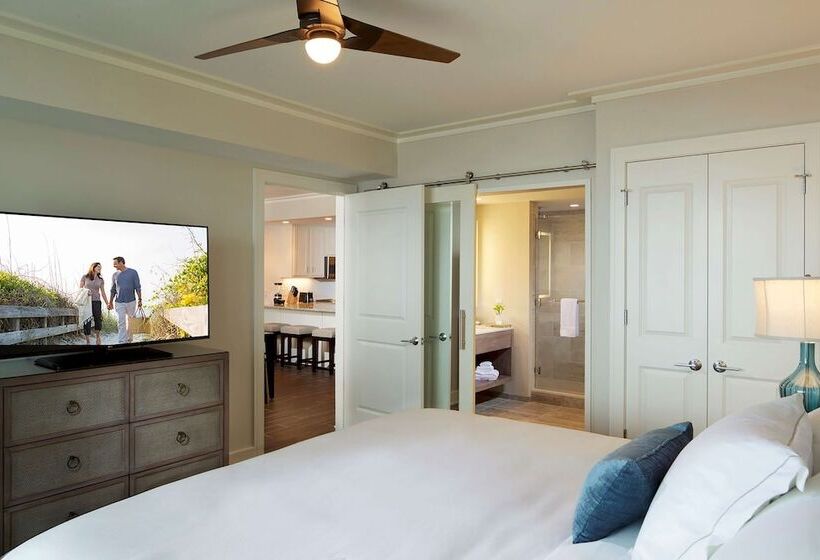 带2个卧室的套房, Hilton Grand Vacations Club Ocean Oak Resort Hilton Head